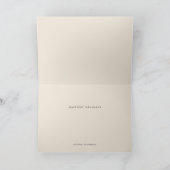 Moderne Gemengde Strepen Een Foto Kerst Kaart (Binnen)