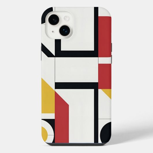 Moderne Geometric Blocks Gras (Verso)