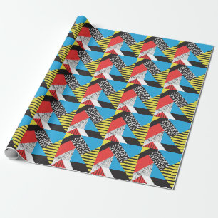 Moderne geometrie: Abstracte naadloze stijl Cadeaupapier