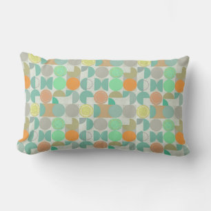 Moderne geometrie met meerdere kleuren kussen