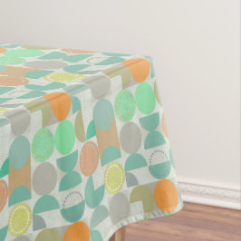 Moderne geometrie met meerdere kleuren tafelkleed