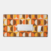 Moderne geometrisch Abstract patroon uit het midde Bureaumat (Keyboard & Muis)