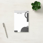 Moderne Geometrische Abstracte, gepersonaliseerde  Post-it® Notes (Kantoor)