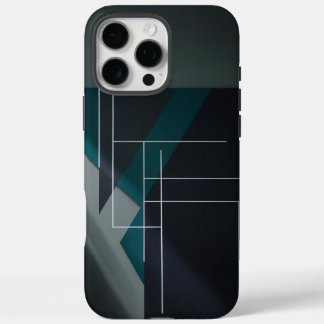 Moderne Geometrische Abstracte iPhone Case