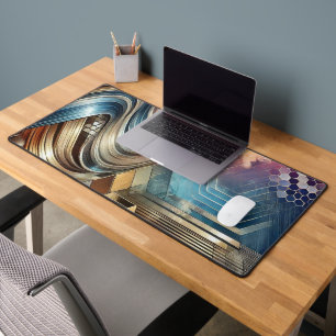 Moderne Geometrische Art Desk Mat