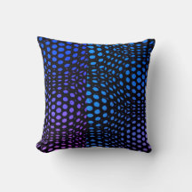 Moderne geometrische blauwe stippenpatroon