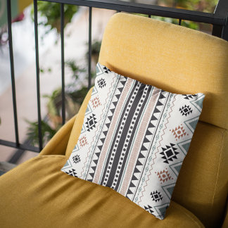 Moderne geometrische Boho Tribal Decor Kussen