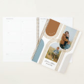 Moderne geometrische concentric Golden Arches 2 fo Planner (Display)