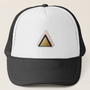 Moderne Geometrische Driehoek Trucker Hoed – Minim Pet