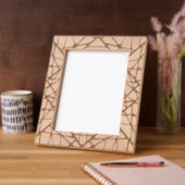 moderne geometrische gegraveerde lijstjes (Links)