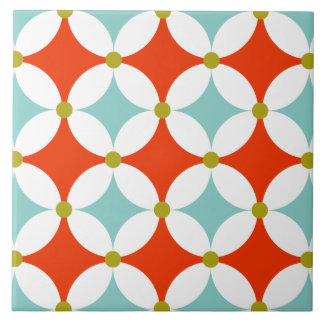 Moderne geometrische geometrische patroonkeramisch tegeltje