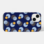 Moderne geometrische harmonie iPhone hoesje (Achterkant horizontaal)