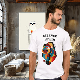 Moderne Geometrische Kunst, Minimaal Abstract voor T-shirt