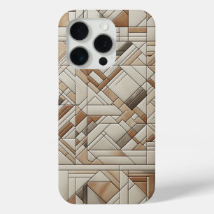 Moderne Geometrische Mozaïek Hoes Abstract Lineair