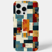 Moderne Geometrische Patchwork – Moedig en Inspire Case-Mate iPhone Case (Achterkant)