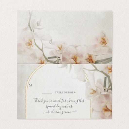 Moderne Geometrische roze roze orchidee Kaart (Buitenkant ongevouwen)