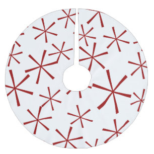 Moderne Geometrische Star Pattern Tree Skirt Kerstboom Rok