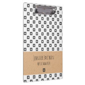 Moderne geometrische stijlklembord klembord (Rechts)