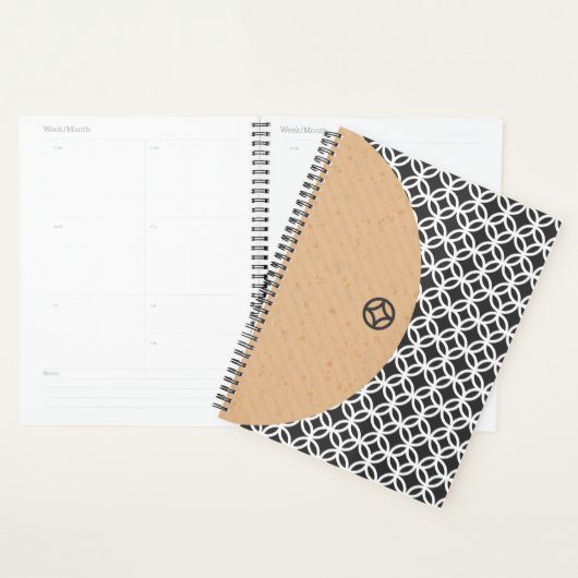 Moderne geometrische stijlplanner planner (Display)