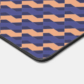 Moderne geometrische vergrendelende patroon bureaumat (Hoek)