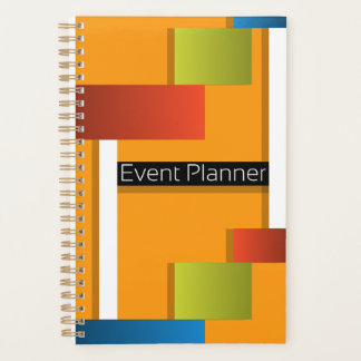 Moderne Geometrische Wekelijkse & Maandelijkse Pla Planner