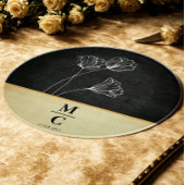 Moderne gepersonaliseerde bruiloft Verloving paar Snijplank