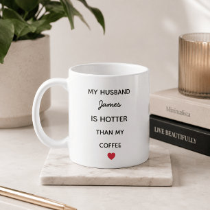 Moderne Gepersonaliseerde Echtegenoot Koffiemok
