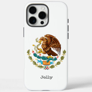 Moderne gepersonaliseerde Mexicaanse adelaar iPhone 16 Pro Max Hoesje