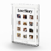 Moderne gepersonaliseerde paar liefde verhaal foto (Rechts)