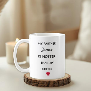 Moderne Gepersonaliseerde Partner Koffiemok