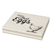 Moderne gepersonaliseerde rustieke Boerderij naam  Rubberstempel (Stempel)