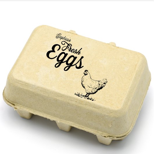 Moderne gepersonaliseerde rustieke Boerderij naam  Rubberstempel