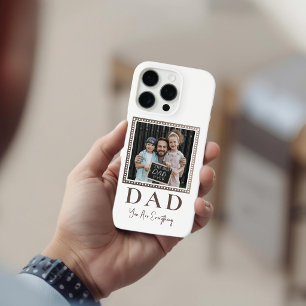 Moderne Gepersonaliseerde Vader Foto iPhone 16 Pro Hoesje