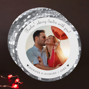 Moderne gepersonaliseerde Valentijnsdag fotokaart Feestdagenkaart