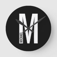Moderne, gepersonaliseerde Vet Monogram en Naam