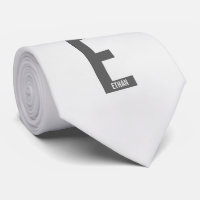 Moderne gepersonaliseerde vette monogram en naam