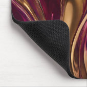 Moderne Geschenken voor Haar- Fuchsia Paarse en Go Muismat (Hoek)