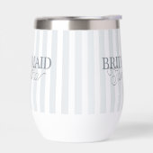 Moderne Gestreepte Script Naam Gepersonaliseerde B (Links)