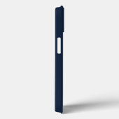 Moderne gestripte marine, Gold & Bronze Color Bloc Case-Mate iPhone Case (Achterkant / Rechts)