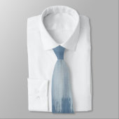 Moderne getextureerde denim Stropdas (Gebonden)