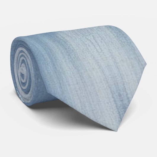 Moderne getextureerde denim Stropdas (Opgerold)