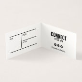 Moderne gevouwen kleding Witte Kaart Label ophange (Binnen)