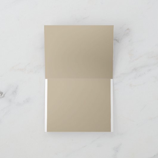 Moderne gevouwen Visitekaartjes | Creative Brandin Bedankkaart (Binnen)