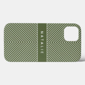 Moderne, gewaagde, grafische geometrische streep a Case-Mate iPhone case (Achterkant (horizontaal))