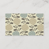 Moderne gewone Roos Print Visitekaartjes (Achterkant)