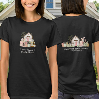 Moderne Gezellige Unieke Huishoudelijke Schoonmaak T-shirt