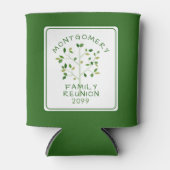 Moderne gezinshereniging - Gepersonaliseerd overzi Blikjeskoeler (Voorkant)