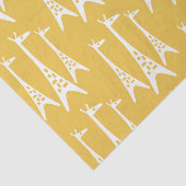 Moderne Giraffe uit het midden van de eeuw Tissuepapier (Detail)