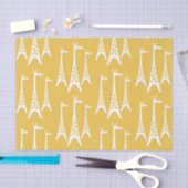 Moderne Giraffe uit het midden van de eeuw Tissuepapier (Craft)