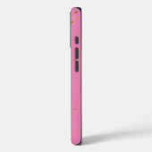 Moderne Glitter Goud Roze Case-Mate iPhone Case (Achterkant / Links)